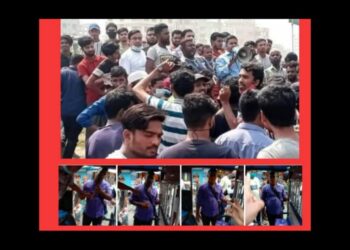 ট্রাফিক ও হাইওয়ে পুলিশের চাঁদাবাজির বিরুদ্ধে বিক্ষোভ