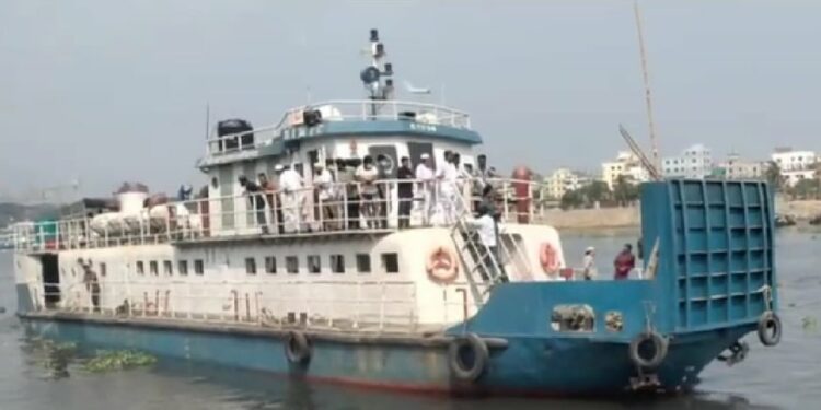 নারায়ণগঞ্জ-মুন্সিগঞ্জ নৌপথে সি ট্রাক চালু