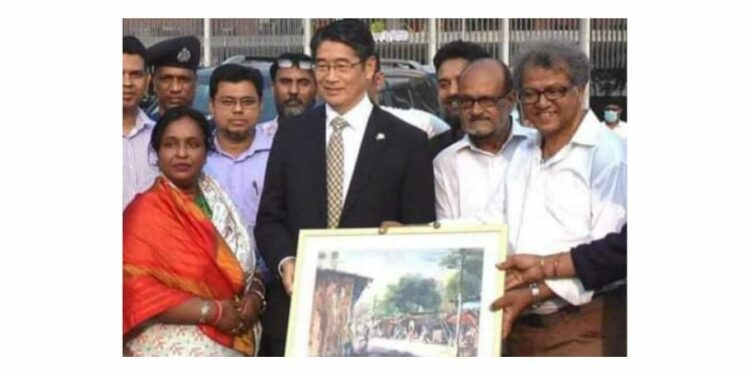 পাঁচ বছরের মধ্যে না.গঞ্জ মেগা সিটি হবে : জাপানের রাষ্ট্রদূত