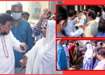 পূজা উদযাপন পরিষদের নেতা শিখন সরকারের হুমকি