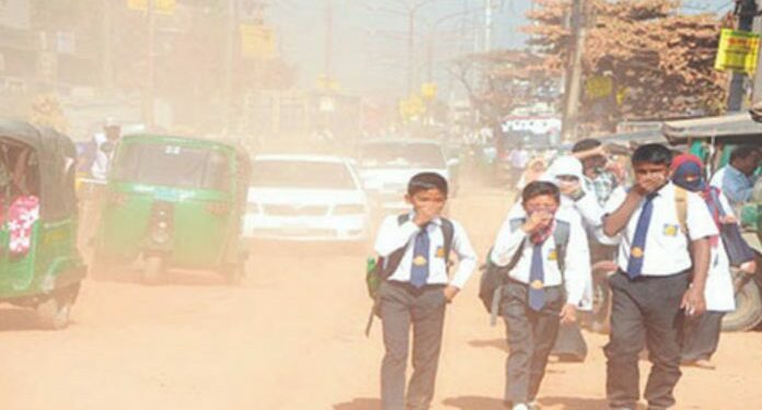 বায়ু দূষণে শীর্ষে বাংলাদেশ