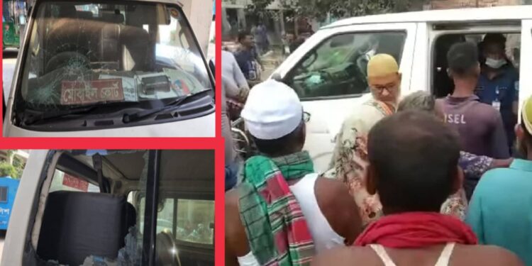 ইটভাটায় আদালতের অভিযানে হামলা, ভাংচুর