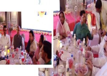 এক টেবিলে আইভী ও শামীম