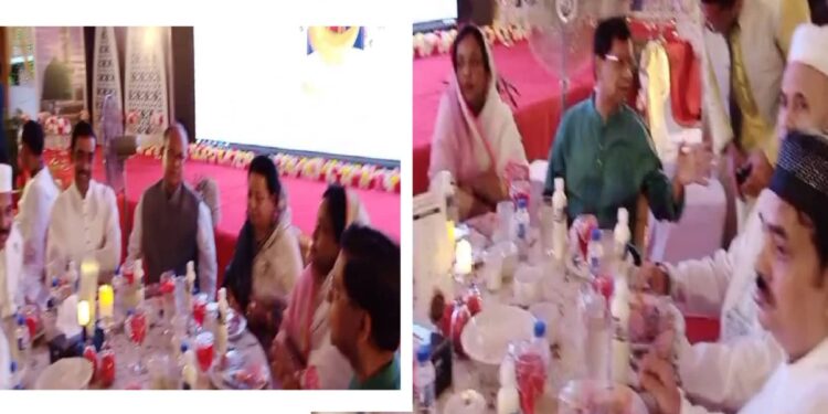 এক টেবিলে আইভী ও শামীম