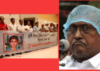 ‘খোকন সাহা জিব কাটবেন, আসেন দেখি বুকের পাটা’