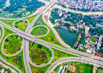 ভাঙ্গার আদলে করা হচ্ছে পঞ্চবটি মোড়