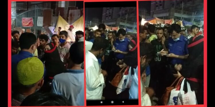 নগরীতে নারীর উপর হকারদের হামলা ! ৯৯৯ রক্ষা