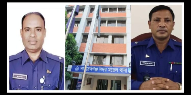 আড়াইহাজারের আনিচুর নারায়ণগঞ্জ সদর, বদলী শাহজামান