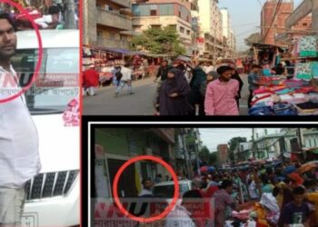 বীরদর্পে প্রশাসনিক কর্তাদের নাকের ডগায় সোহেলের চাঁদাবাজি !