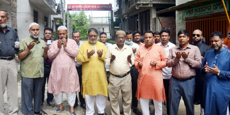 নাসিকের উদ্যোগ : অসুস্থ্য ও এলাকাবাসীর স্বার্থে দ্রুত সড়ক নির্মাণ