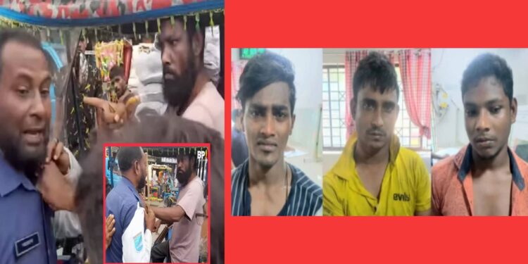 অটোচালকদের হাতে জিম্মি ট্রাফিক পুলিশ !