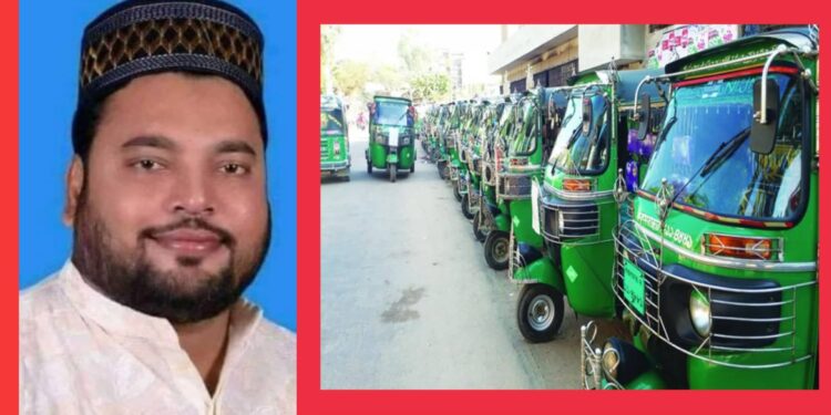 চাঁদার দাবীতে নান্নুর কান্ড, চালকদের বিক্ষোভ