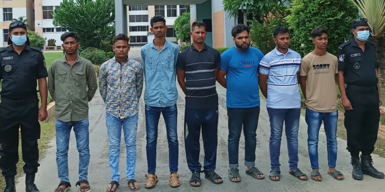 রূপগঞ্জের সজল হত্যাকান্ডের ৭ আসামি গ্রেফতার