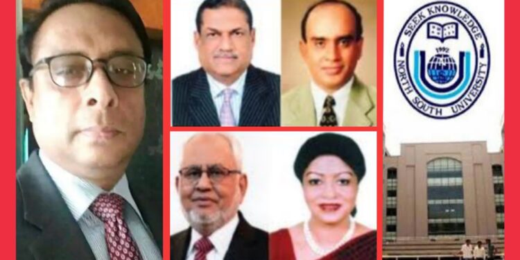 নর্থসাউথ : ‘ঘুষ দেওয়ার কথা বলতে বাধ্য করা হয়’