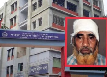 শিশু ধর্ষণ : বৃদ্ধ মনিরকে গণপিটুনী দিয়ে পুলিশের হস্তান্তর