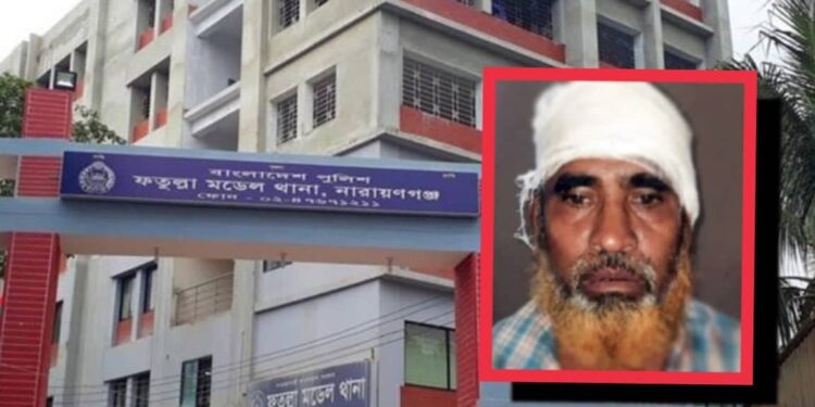 শিশু ধর্ষণ : বৃদ্ধ মনিরকে গণপিটুনী দিয়ে পুলিশের হস্তান্তর