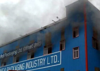 মেঘনা ফ্রেস কার্টন কারখানার আগুন নিয়ন্ত্রণে