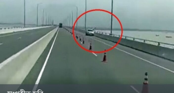 পদ্মা সেতু থেকে ঝাঁপ দিয়ে নারায়ণগঞ্জের যুবক নিখোঁজ