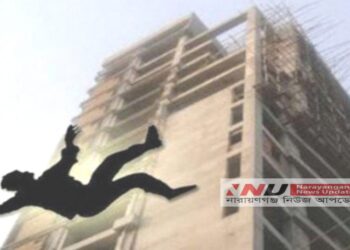 নিরাপত্তা না থাকায় নির্মাণ শ্রমিকের মৃত্যু