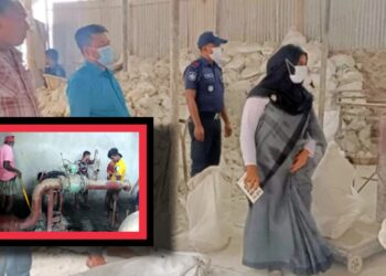 গ্যাস চুরি : চুনা ফ্যাক্ট্ররী ম্যানেজারের কারাদন্ডে সমালোচনা