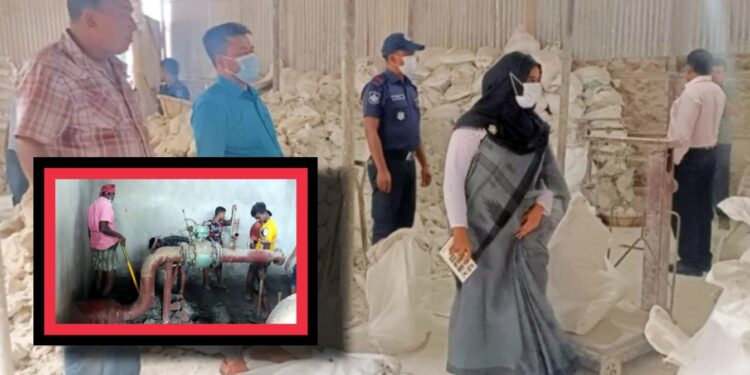 গ্যাস চুরি : চুনা ফ্যাক্ট্ররী ম্যানেজারের কারাদন্ডে সমালোচনা