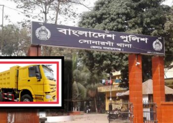 ডিএসসিসি চুরি হওয়া ট্রাকের অংশ সোনারগাঁয়ে উদ্ধার