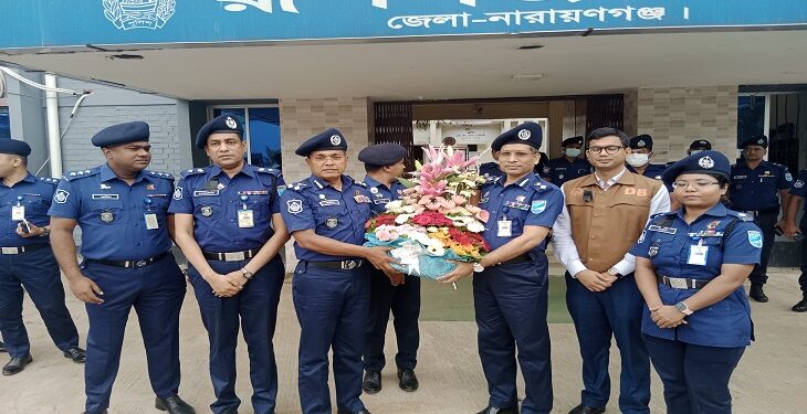 ‘সমৃদ্ধশালী দেশ গড়তে বাংলাদেশ পুলিশ কাজ করে যাচ্ছে’