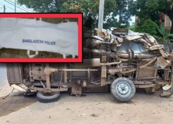 সোনারগাঁয়ে অটো উল্টে যাত্রী নিহত