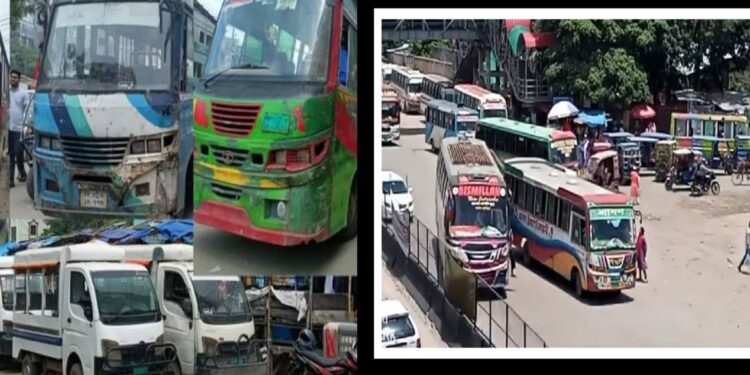 নারায়ণগঞ্জে অবৈধ পরিবহণ ! কি জবাব দেবেন উচ্ছিষ্টভোগী কর্তারা ?