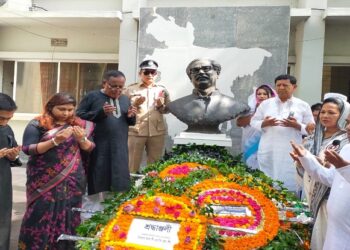 ‘বঙ্গবন্ধুকে হত্যা করে খুনিরা জাতির ইতিহাসকে হত্যা করেছে’