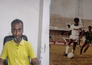 দারিদ্র্যের কষাঘাতে বিবর্ণ সাবেক ফুটবলারের জীবন
