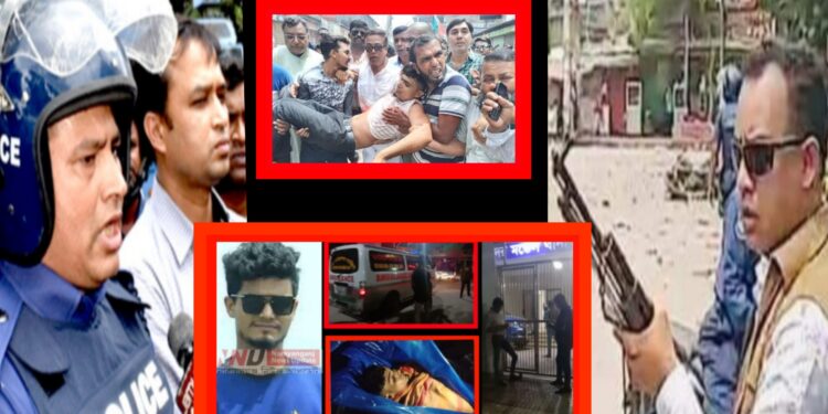 গুলিতে শাওন হত্যা : আসামী এসপি -ওসিসহ ১৯২ পুলিশ