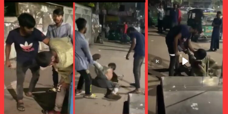 চাষাড়া চত্তরে সন্ত্রাসী কান্ডের ভিডিও ভাইরাল