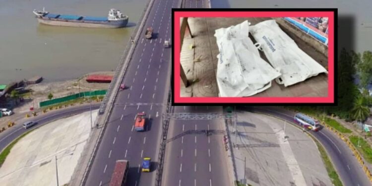 কাঁচপুর ব্রিজে গাড়ির ধাক্কায় দুই তরুনের মৃত্যু