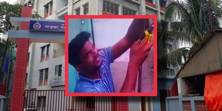 বিদ্যুৎকর্মী পরিচয়ে দিনদুপুরে সাংবাদিকের বাড়িতে ক্যাবল চুরি