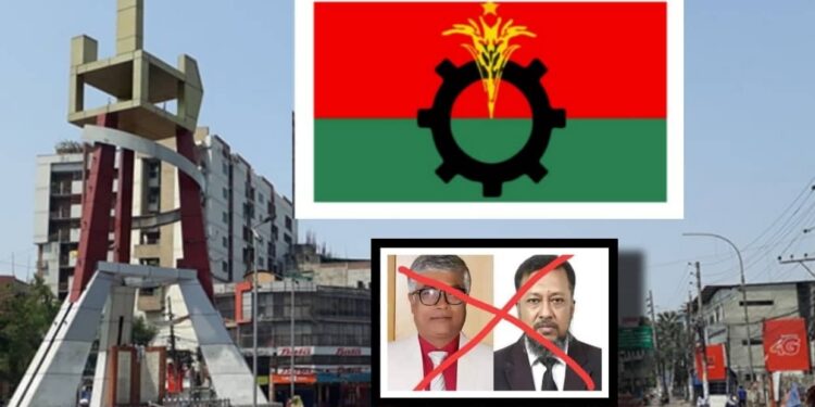 সাখাওয়াত-টিপু বিরোধী মহানগর বিএনপির ১৫ নেতার পদত্যাগ