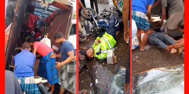 সোনারগাঁয়ে সড়ক দুর্ঘটনায় আহত ১০