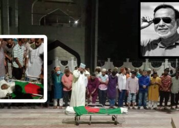 বীর মুক্তিযোদ্ধা মনজুরের মাসদাইরে দাফন, সর্বত্র শোক