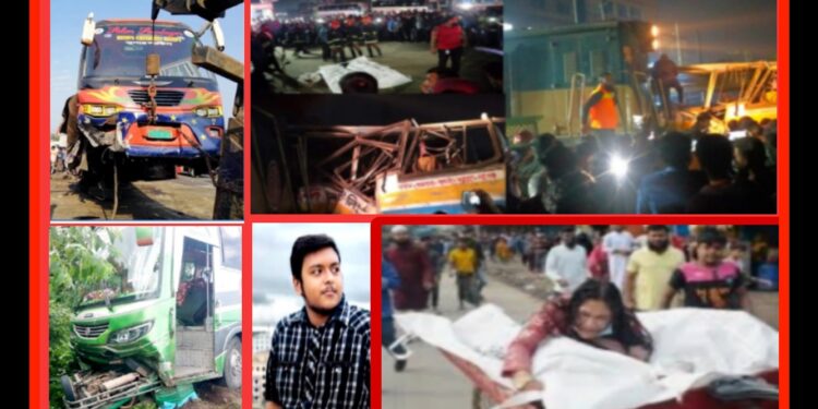 মহাসড়কের মৃত্যুর মিছিলে ৭৮ প্রাণ, নিষিদ্ধ যান চলছেই