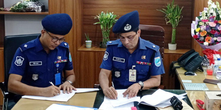 বন্দরে নতুন ওসি আবু বক্কর ছিদ্দিক, দীপকের বদলী সাভার