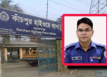 ‘শাক দিয়ে মাছ ঢাকা’র অপচেষ্টায় কাঁচপুর হাইওয়ে ওসি নবীর হোসেনের