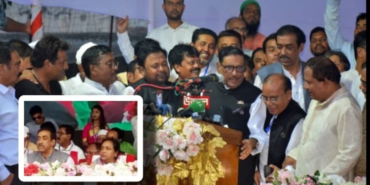 “আইভী-শামীম নারায়ণগঞ্জের শক্তি”- ওবায়দুল কাদের