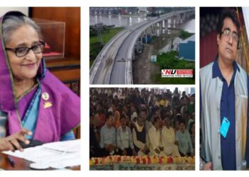 নাসিম ওসমান সেতু উদ্বোধনে অনুপুস্থিত স্ত্রী সন্তান ! মিশ্র প্রতিক্রিয়া