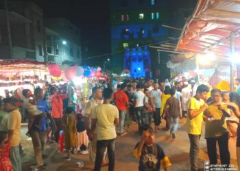 বন্দর রুপালী আবাসিক এলাকায় অবৈধ মেলা