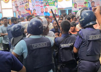 রূপগঞ্জে সেচ্ছাসেবক লীগের কর্মী সম্মেলন ঘিরে উত্তেজনা