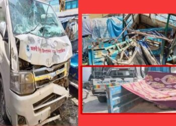 হাইওয়ের দূর্ঘটনায় দায়ী হাইওয়ে পুলিশ ! মৃত্যু বেড়ে পাঁচ