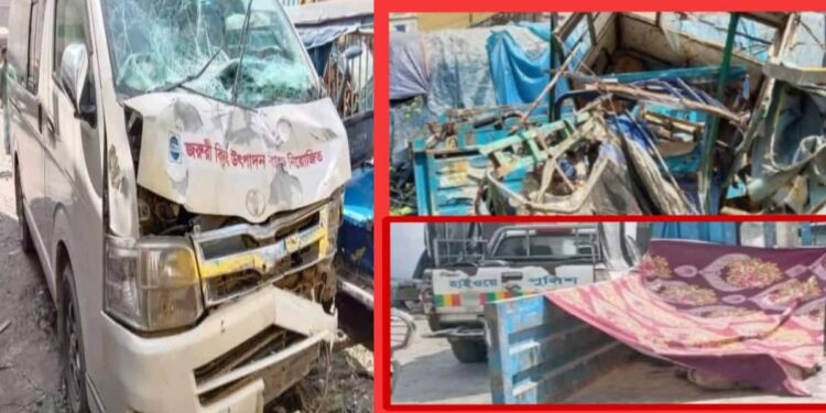 হাইওয়ের দূর্ঘটনায় দায়ী হাইওয়ে পুলিশ ! মৃত্যু বেড়ে পাঁচ