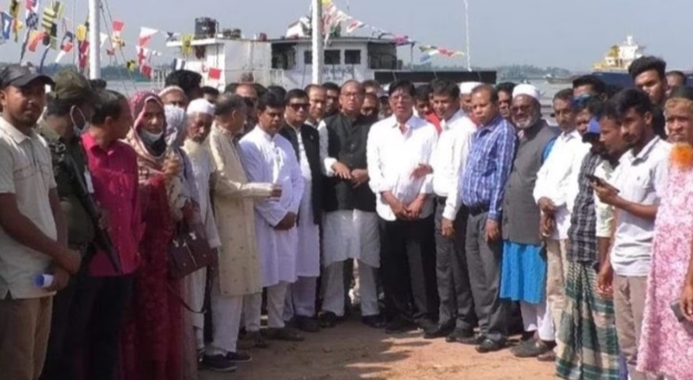 মুন্সীগঞ্জ-নারায়ণগঞ্জ রুটে ফেরি চলাচল শুরু
