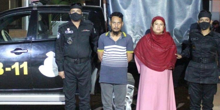 ফতুল্লার কুখ্যাত মাদক কারবারী তাসলিমা ও সুরুজ গ্রেফতার