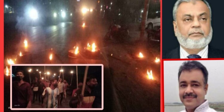 মশাল মিছিল ও ককটেল বিস্ফোরণ, বিএনপির অস্বীকার